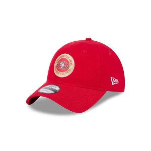 San Francisco 49ers New Era 2024 Sideline 9Twenty Adjustable Hat One Size Red