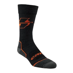 Men's Crispi San Juan Lightweight Crew Hunting Socks Medium Black Singles