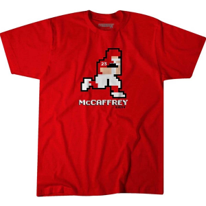 BreakingT Christian McCaffrey 8 Bit T-Shirt