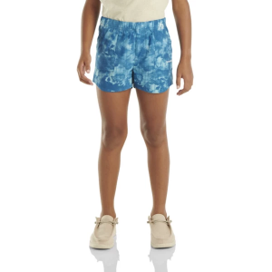 Girls' Carhartt Force Lightweight Shorts 6Y Deep Lagoon