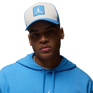 Jordan Rise Snapback Hat S/M Sail/Legend Blue/Sail