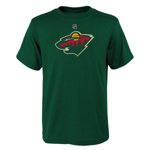 Minnesota Wild Genuine Stuff Logo Kids' T-Shirt XLarge Green