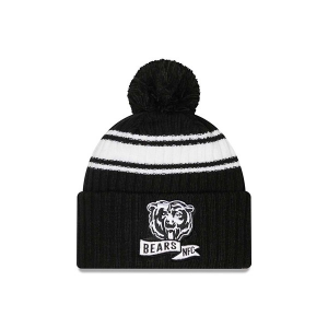 Kids' Chicago Bears New Era 2022 Sideline Sportknit Beanie One Size Black