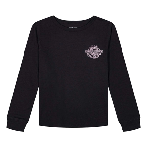 Girls' Billabong Chase the Sun Long Sleeve T-Shirt Medium Black Sand