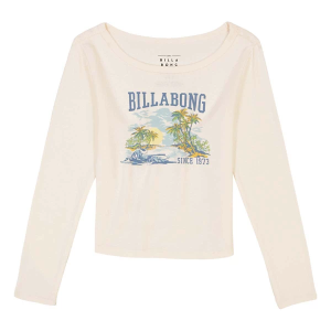 Girls' Billabong Scenic Long Sleeve T-Shirt XSmall Salt