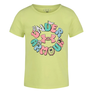 Girls' Under Armour Field Day T-Shirt Toddler 3T Sonic Yellow