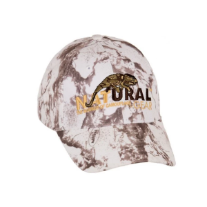 Men's Natgear Snow Camo Hunting Adjustable Hat One Size Snow