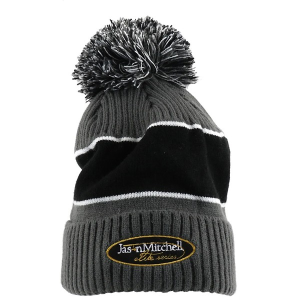 Clam Pom Ice Fishing Beanie One Size Jason Mitchell