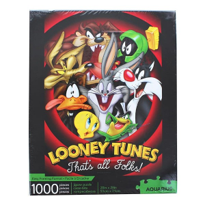NMR Distribution Looney Tunes That's All Folks 1000 Piece Puzzle