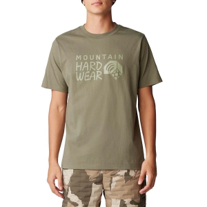 Men's Mountain Hardwear MHW Logo T-Shirt Large Stone Green