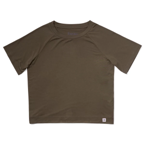 Women's Duck Camp Lightweight Bamboo T-Shirt Large Moss
