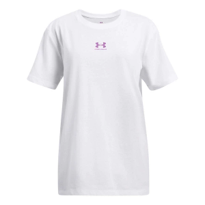 Girls' Under Armour Campus T-Shirt XLarge White