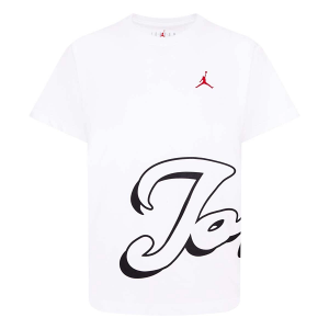 Girls' Jordan Wrap Around T-Shirt XLarge White