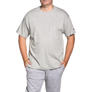 Men's Champion Classic Jersey T-Shirt Small Oxford Grey