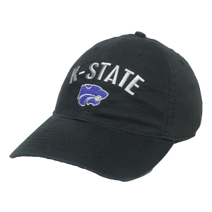 Kansas State Wildcats Legacy Athletic Reason Adjustable Hat One Size Black
