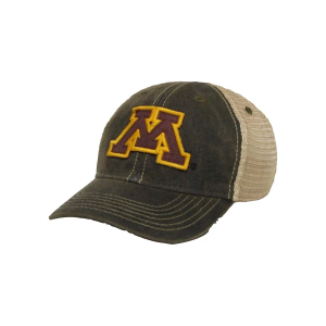 Minnesota Golden Gophers Legacy Athletic Minnesota OFT Patch Hat Hat Kids' Adjustable Hat One Size Black