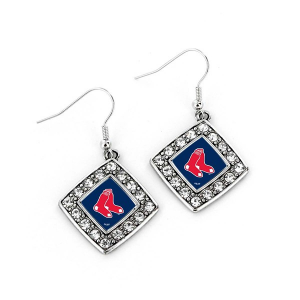 Aminco Boston Red Sox Charmed Earrings