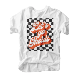 Women's Ruby's Rubbish Let's Go Ghouls T-Shirt XLarge White