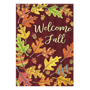 Carson Home Accents Fall Patterns Garden Flag