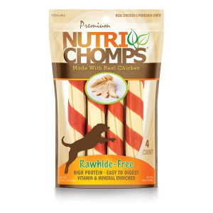 Nutri Chomps Wrapped Twists Dog Treats