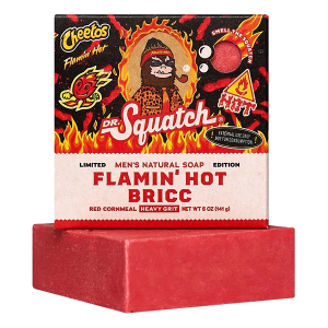 Dr. Squatch Cheetos Flamin' Hot Bar Soap