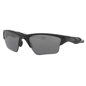 Men's Oakley Half Jacket 2.0 Polarized Sunglasses Polished Black/Black Iridium Polarized