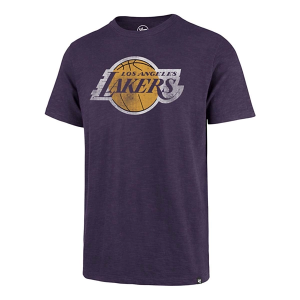 Los Angeles Lakers Grit Scrum 47 Brand T-Shirt Medium Grape