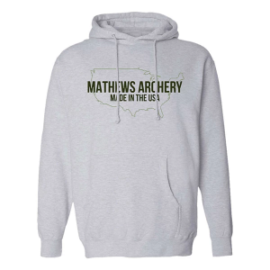 Men's Mathews United Hunting Hoodie Medium Grey Heather