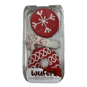 Wufers Holiday Snowflake Dog Treat