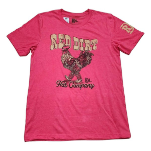 Kids' Red Dirt Hat Co. Boots n' Beaks T-Shirt Small Heather Red