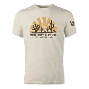 Kids' Red Dirt Hat Co. Daybreak T-Shirt Small Heather Dust