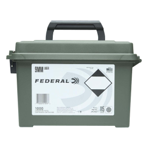 Federal Federal Champion Training FMJ 9mm Handgun Ammunition 1000 Round Can - $269.99 at SCHEELS