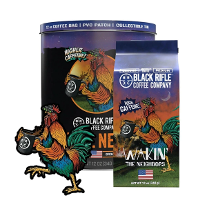 Black Rifle Coffee Company Wakin' The Neighbors Collectable Tin Bundle