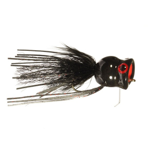 Rainy's Flies Black Pot Belly Frog-FM/RTL/WG