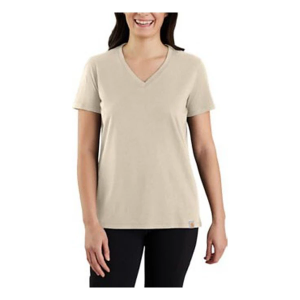 Women's Carhartt Relaxed T-Shirt Medium Oat Milk Heather