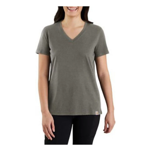 Women's Carhartt Relaxed T-Shirt Small Dusty Olive