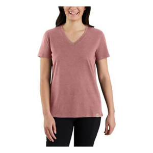 Women's Carhartt Relaxed T-Shirt Small Rose Tint