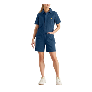 Women's Carhartt Tencel Relaxed Short Sleeve Shortall bibs-coveralls