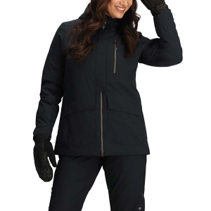 Women's Obermeyer First Tracks Jacket 14 Black