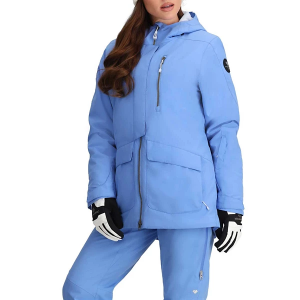 Women's Obermeyer First Tracks Jacket 10 Mosaic Blue