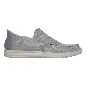 Men's Skechers Melson Medford Shoes Regular 11 Light Grey Heather