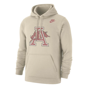 Arkansas Razorbacks Nike Hoodie Small Tan