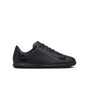 Kids' Nike Jr. Mercurial IC Vapor 16 Club Soccer Shoes Big 6 Regular Black/Black/Deep Jungle
