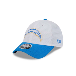 Los Angeles Chargers New Era 2024 Training Camp 9Forty Adjustable Hat One Size White