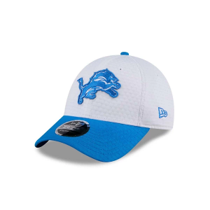 Detroit Lions New Era 2024 Training Camp 9Forty Adjustable Hat One Size White