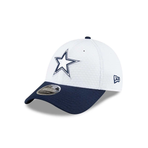 Dallas Cowboys New Era 2024 Training Camp 9Forty Adjustable Hat One Size White