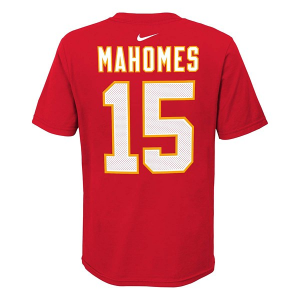 Kids' Kansas City Chiefs Nike Patrick Mahomes #15 T-Shirt XLarge Red