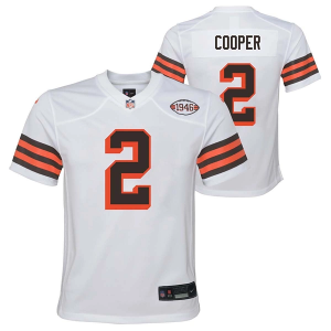 Cleveland Browns Amari Cooper #2 Nike Color Rush Kids' Jersey XLarge White