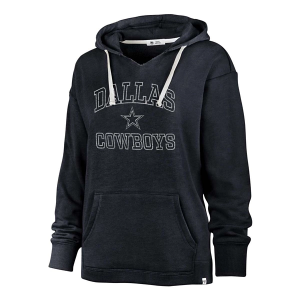 Women's Dallas Cowboys 47 Brand Clarity Hoodie Medium Navy
