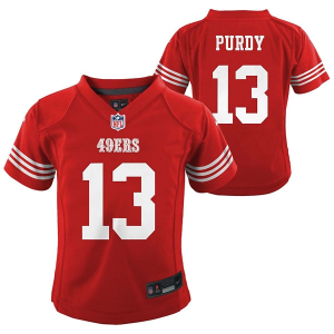 San Francisco 49ers Brock Purdy #10 Nike Game Kids' Jersey 7 Red